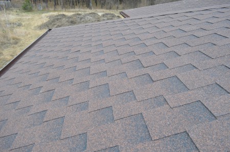 Частный жилой дом. Битумная черепица KERABIT.